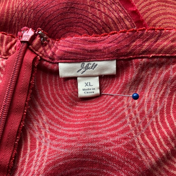 J. Jill linen blend mermaid/maxi skirt - Picture 7 of 7